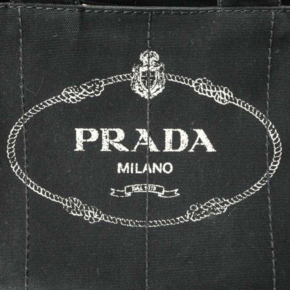 PRADA Black Canvas Shoulder Bag - Picture 9 of 16